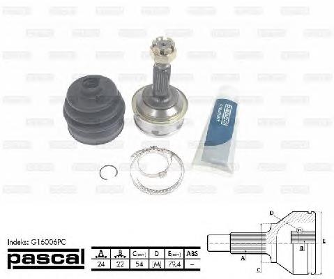 Граната колесная Pascal G16006PC цена, от 25.24 USD