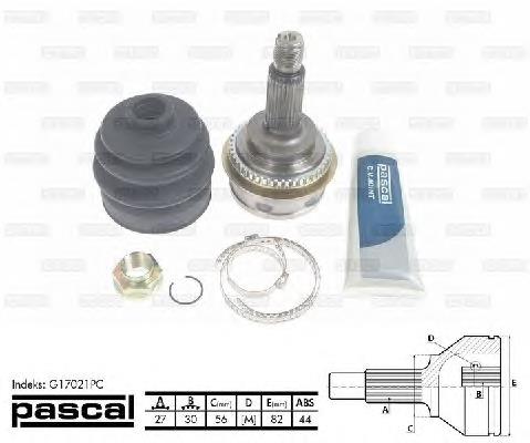 ШРУС наружный передний G17021PC Pascal
