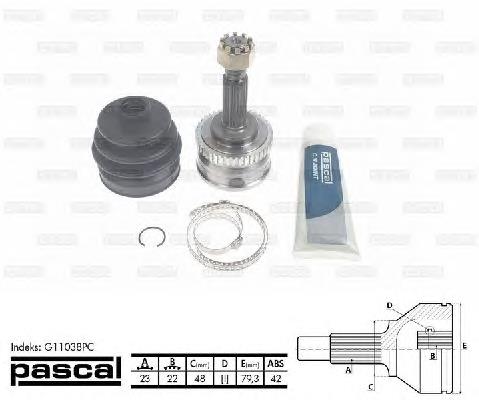 Купить G11038PC Pascal Внешняя граната