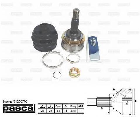 4346049016 Toyota junta homocinética externa dianteira direita