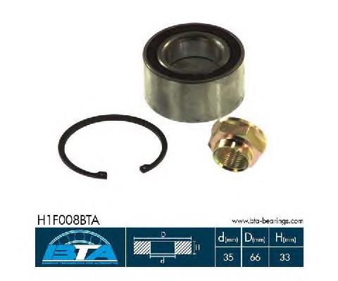 Купить H1F008BTA BTA Подшипник передней ступицы