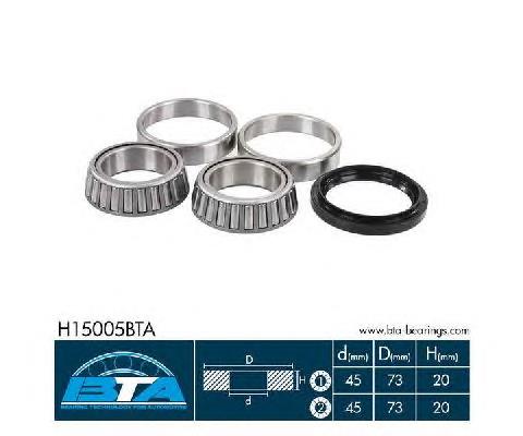 Купить H15005BTA BTA Подшипник передней ступицы