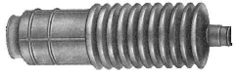 01620 Metalcaucho bota de proteção direita do mecanismo de direção (de cremalheira)