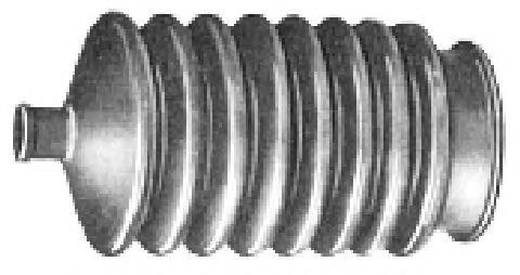 01621 Metalcaucho пыльник рулевого механизма (рейки левый)