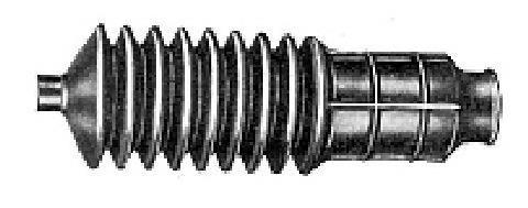 01257 Metalcaucho пыльник рулевого механизма (рейки правый)