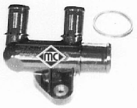 03523 Metalcaucho flange do sistema de esfriamento (união em t)