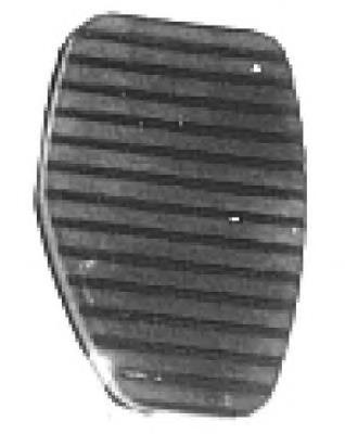 Placa sobreposta de pedal de embraiagem para Fiat Scudo (270)