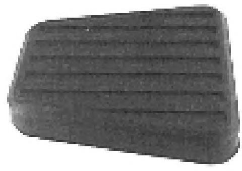 00425 Metalcaucho placa sobreposta de pedal de embraiagem