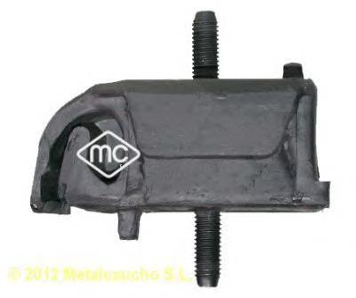 00512 Metalcaucho coxim (suporte esquerdo traseiro de motor)