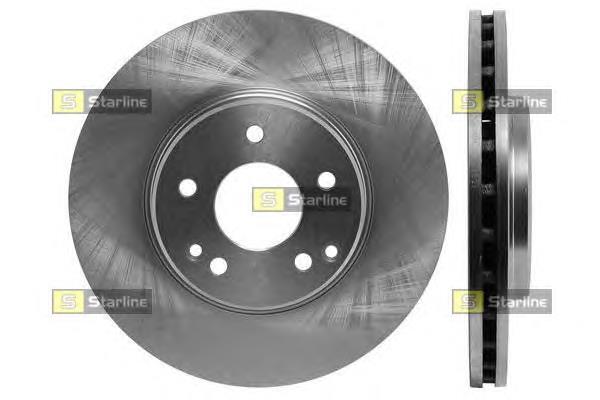 PB2826 Starline disco do freio dianteiro