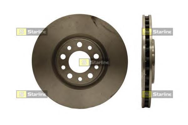 Disco do freio dianteiro Ford Fiesta FBD