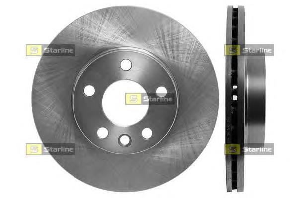 PB2536 Starline disco do freio dianteiro