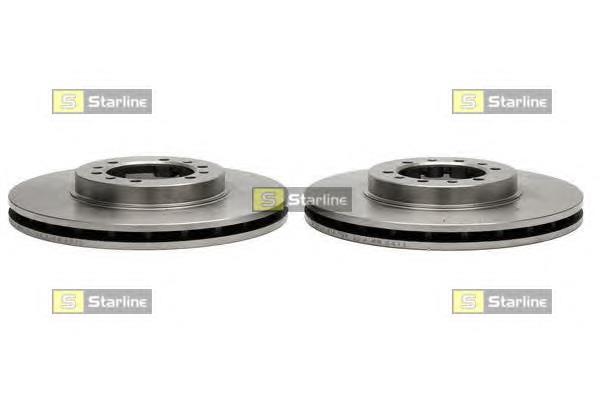 Disco do freio dianteiro Mitsubishi L 200 3 K60, K70