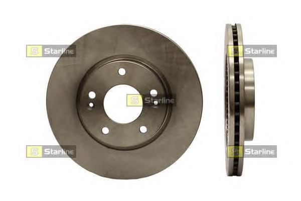 Disco do freio dianteiro KIA Cerato 1 LD