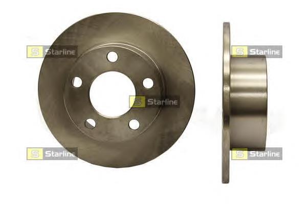 Disco do freio traseiro Volkswagen Passat 3B3