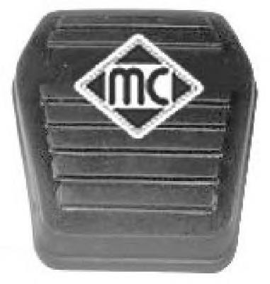05327 Metalcaucho placa sobreposta de pedal de embraiagem