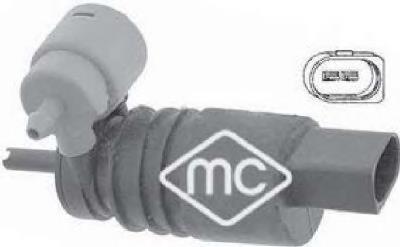 02059 Metalcaucho насос-мотор омывателя стекла переднего/заднего