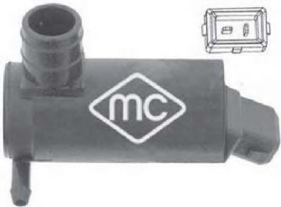 02057 Metalcaucho bomba de motor de fluido para lavador de vidro dianteiro/traseiro