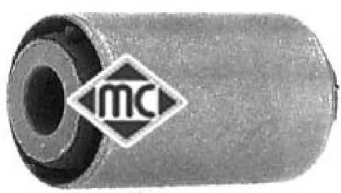 Coxim (suporte) esquerdo de motor (bloco silencioso) 04358 Metalcaucho