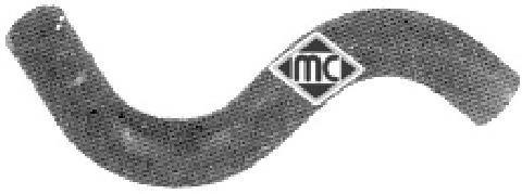 07574 Metalcaucho шланг (патрубок радиатора охлаждения верхний)