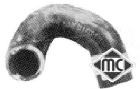 07400 Metalcaucho mangueira (cano derivado do radiador de esfriamento superior)