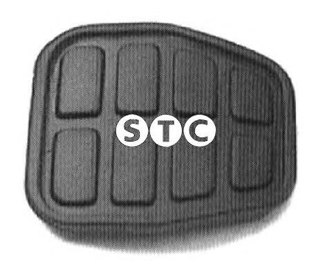 T400864 STC placa sobreposta de pedal de embraiagem