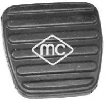 Купить 05757 Metalcaucho Накладка педали тормоза