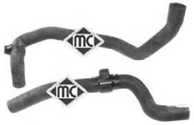 Патрубок системы охлаждения 09254 Metalcaucho