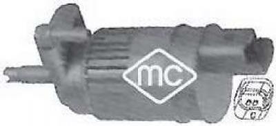 02074 Metalcaucho насос-мотор омывателя стекла переднего/заднего