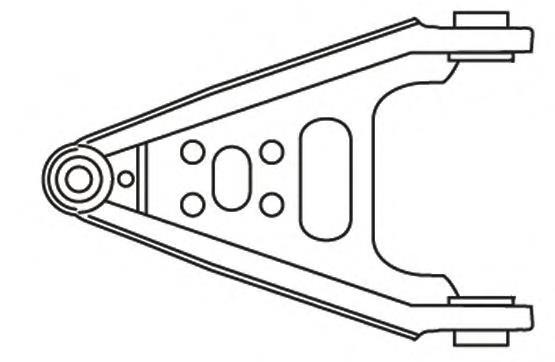 Рычаг передней подвески нижний левый/правый 3810 Frap