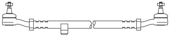 Тяга рулевая центральная 1080 Frap
