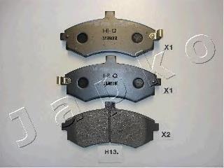 Передние тормозные колодки 50H13 Japko