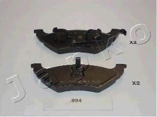 51994 Japko Колодки тормозные дисковые комплект