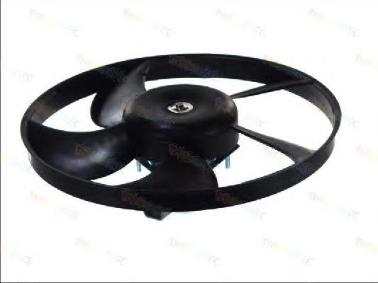 Ventilador elétrico de esfriamento montado (motor + roda de aletas) para Fiat Palio (178BX)