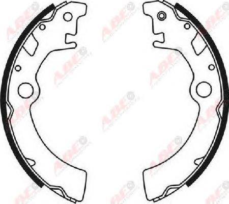 Барабанные колодки ABE C08003ABE