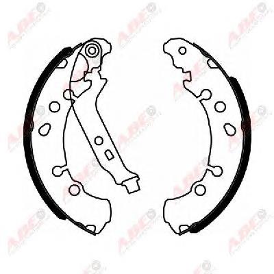 Задние барабанные колодки C02079ABE ABE