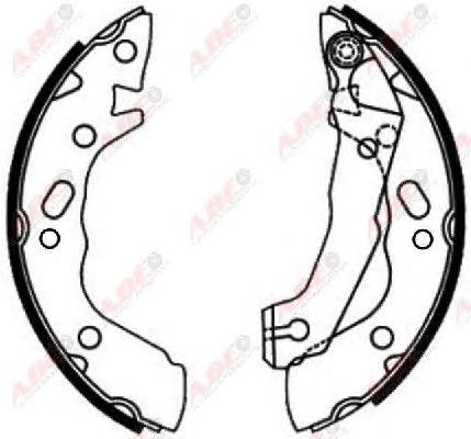 Тормозные колодки ABE C00501ABE