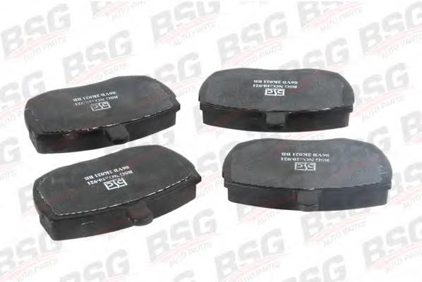 BSG 30-200-012 BSG sapatas do freio dianteiras de disco
