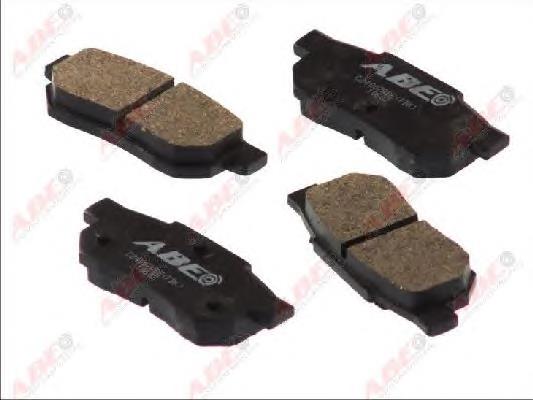 Купить C24007ABE ABE Колодки тормозные задние, дисковые