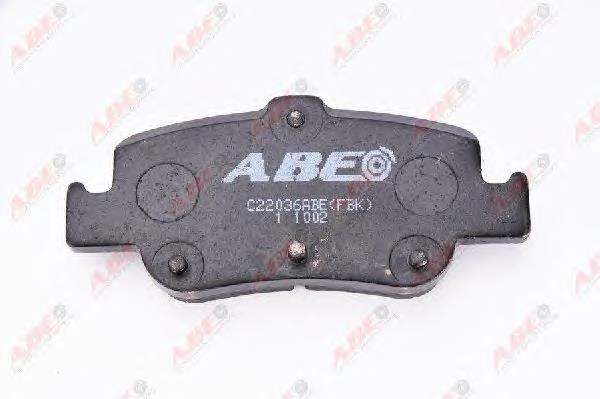 Колодки дисковые  ABE C22036ABE цена, от 15.11 USD