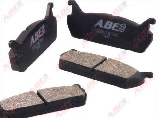 Sapatas do freio traseiras de disco Mazda 323 BG