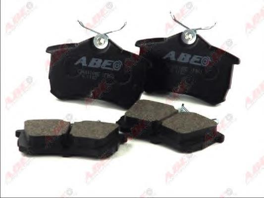 Купить C24011ABE ABE Колодки тормозные задние, дисковые