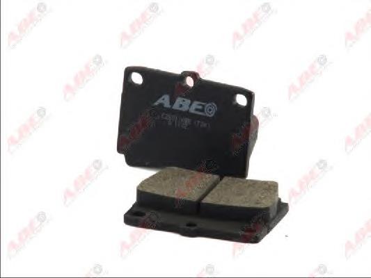 C25011ABE ABE Колодки тормозные дисковые комплект