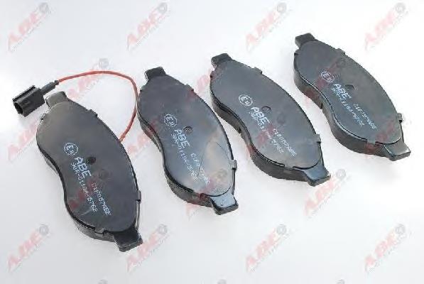 C1F057ABE ABE Колодки передние