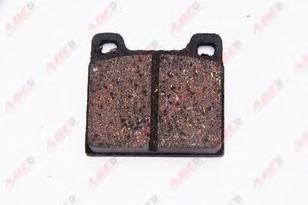 Sapatas do freio dianteiras de disco Audi 80 82