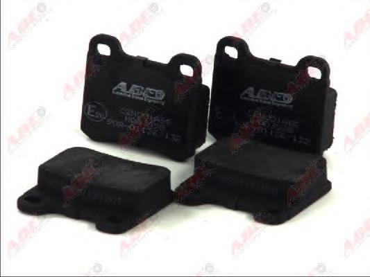 Купить C2M001ABE ABE Колодки тормозные задние, дисковые