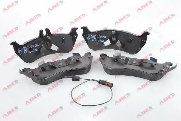 C2M017ABE ABE Колодки тормозные дисковые комплект