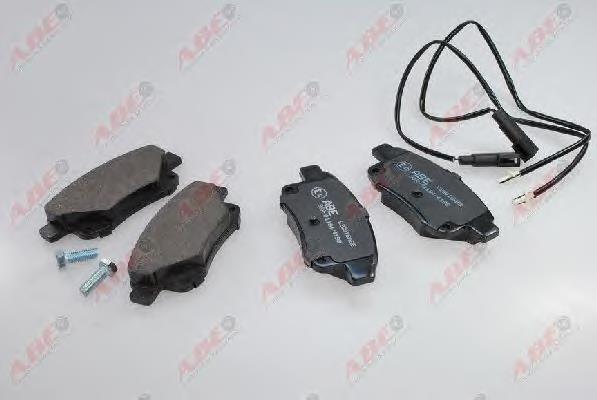 Купить C2G016ABE ABE Колодки тормозные задние, дисковые