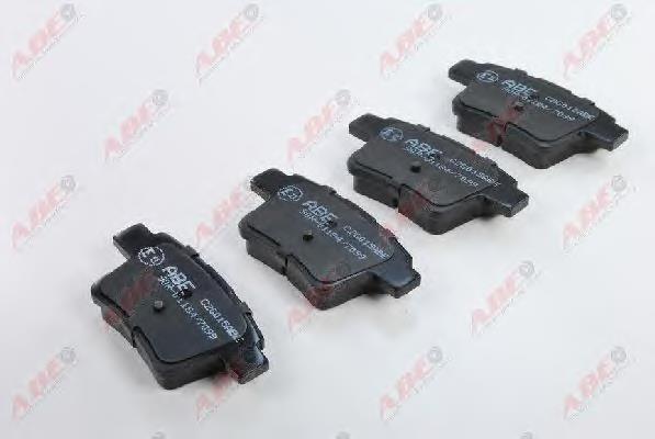 Купить C2G015ABE ABE Колодки тормозные задние, дисковые