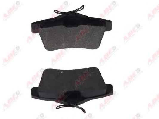 Sapatas do freio traseiras de disco Citroen C4 2 B7